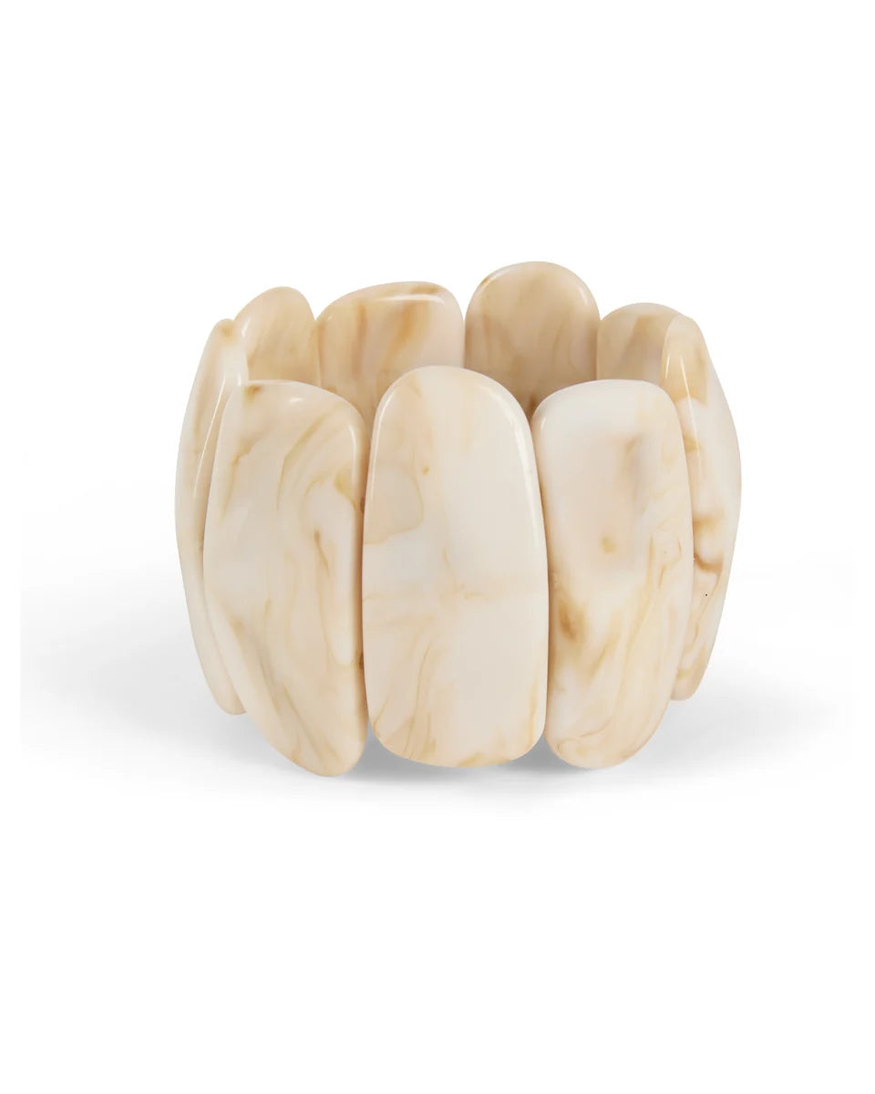 Chalk | Bracelet | Cream Marble
