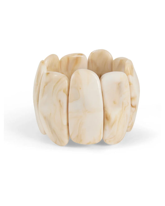 Chalk | Bracelet | Cream Marble