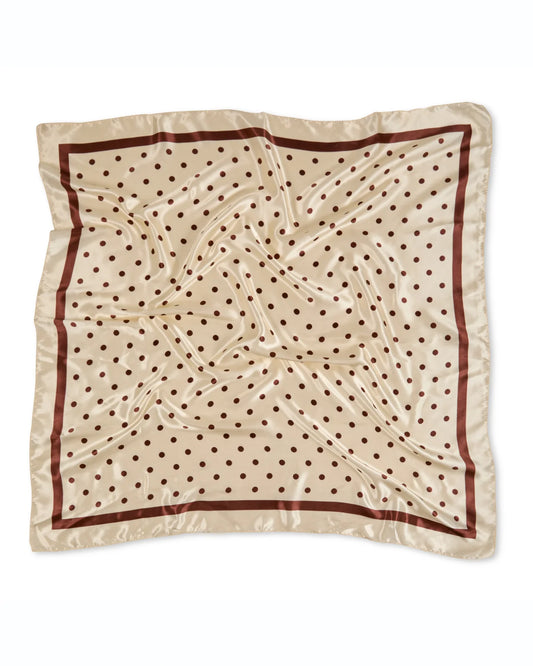 Chalk | Wren Scarf | Small Spot | Butter