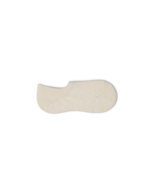 Chalk | Cosy Cashmere No Show Sock | Ivory