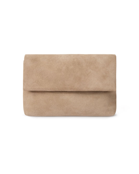 Chalk | Putney Bag | Suede | Stone
