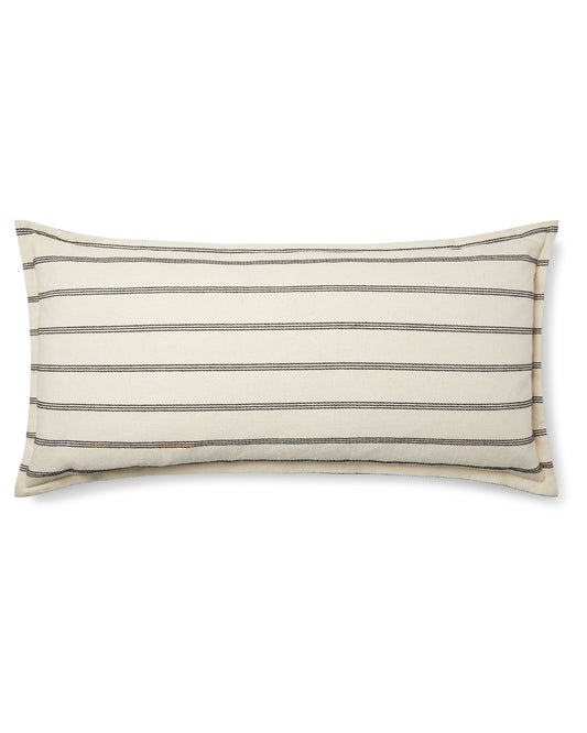 Lincoln Long Oblong Cushion | Stitched Stripe