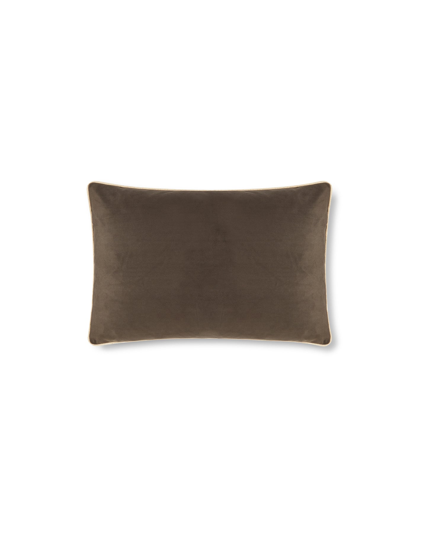 Arthur Large Oblong Cushion | Velvet | Mole