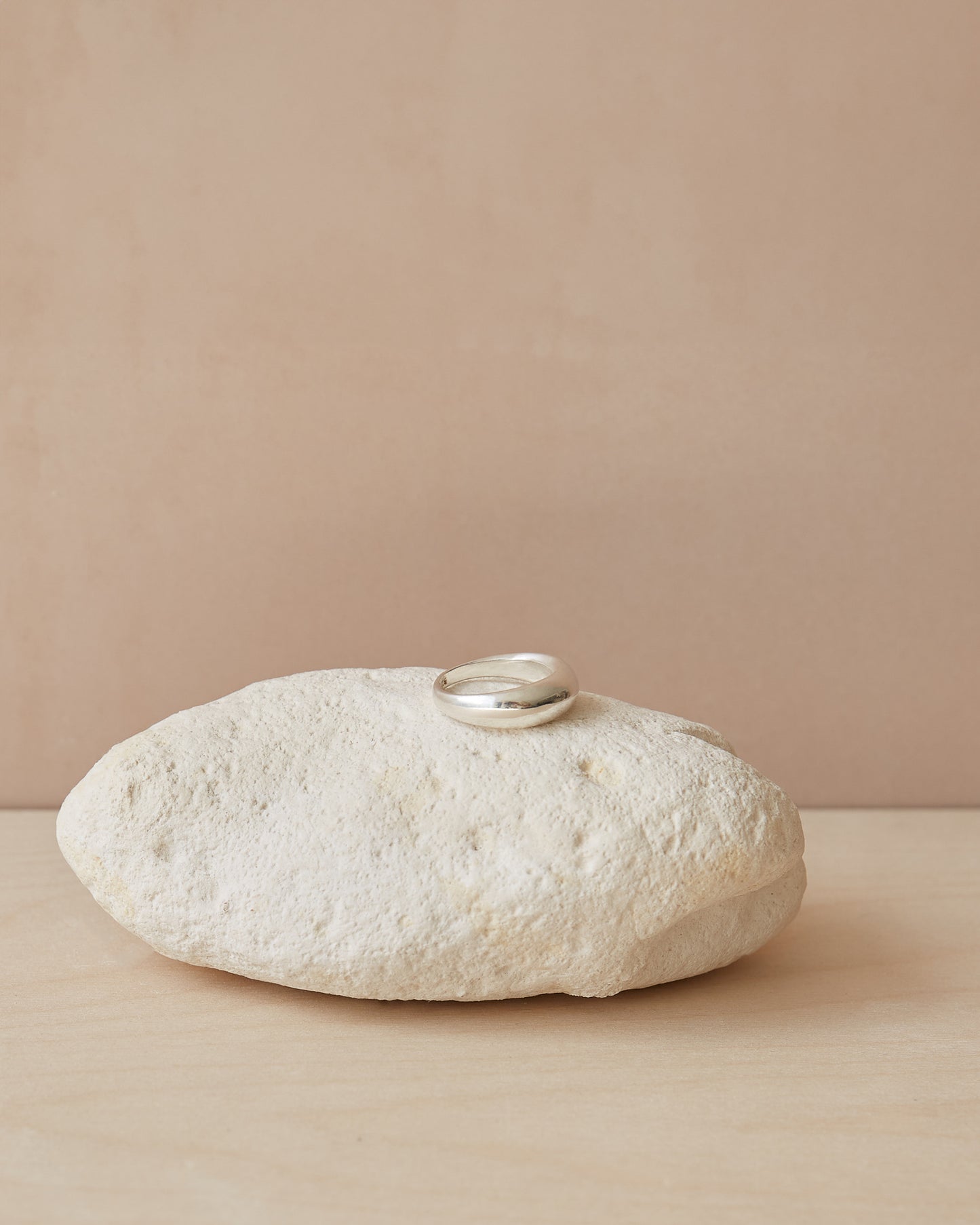 Chalk | Domed Plain Heavy Ring