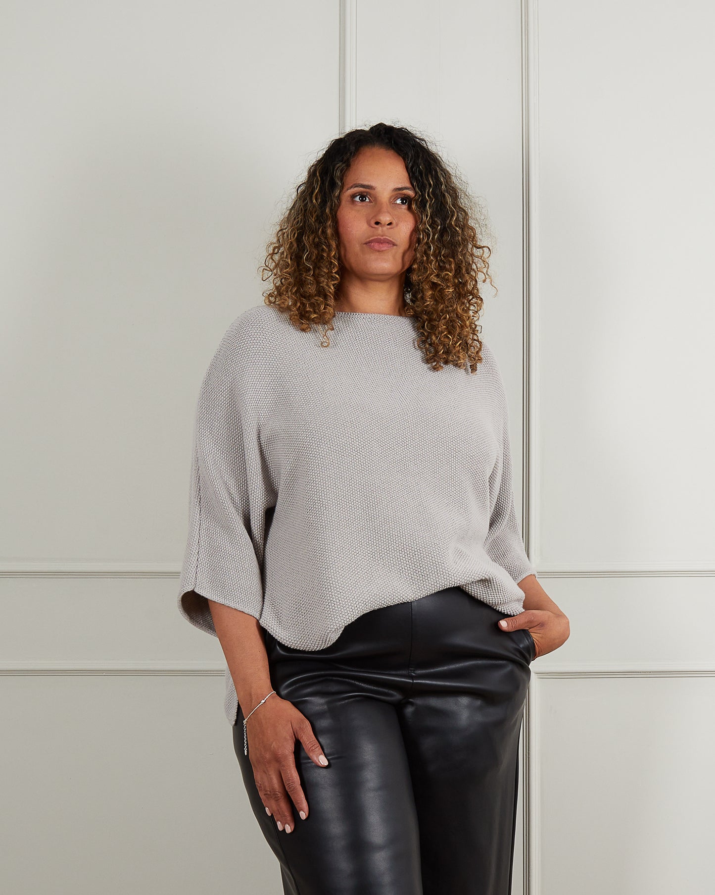 Chalk | Elisa Jumper | Taupe