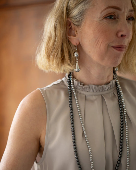 Chalk | Sandhurst Tear Drop Earrings