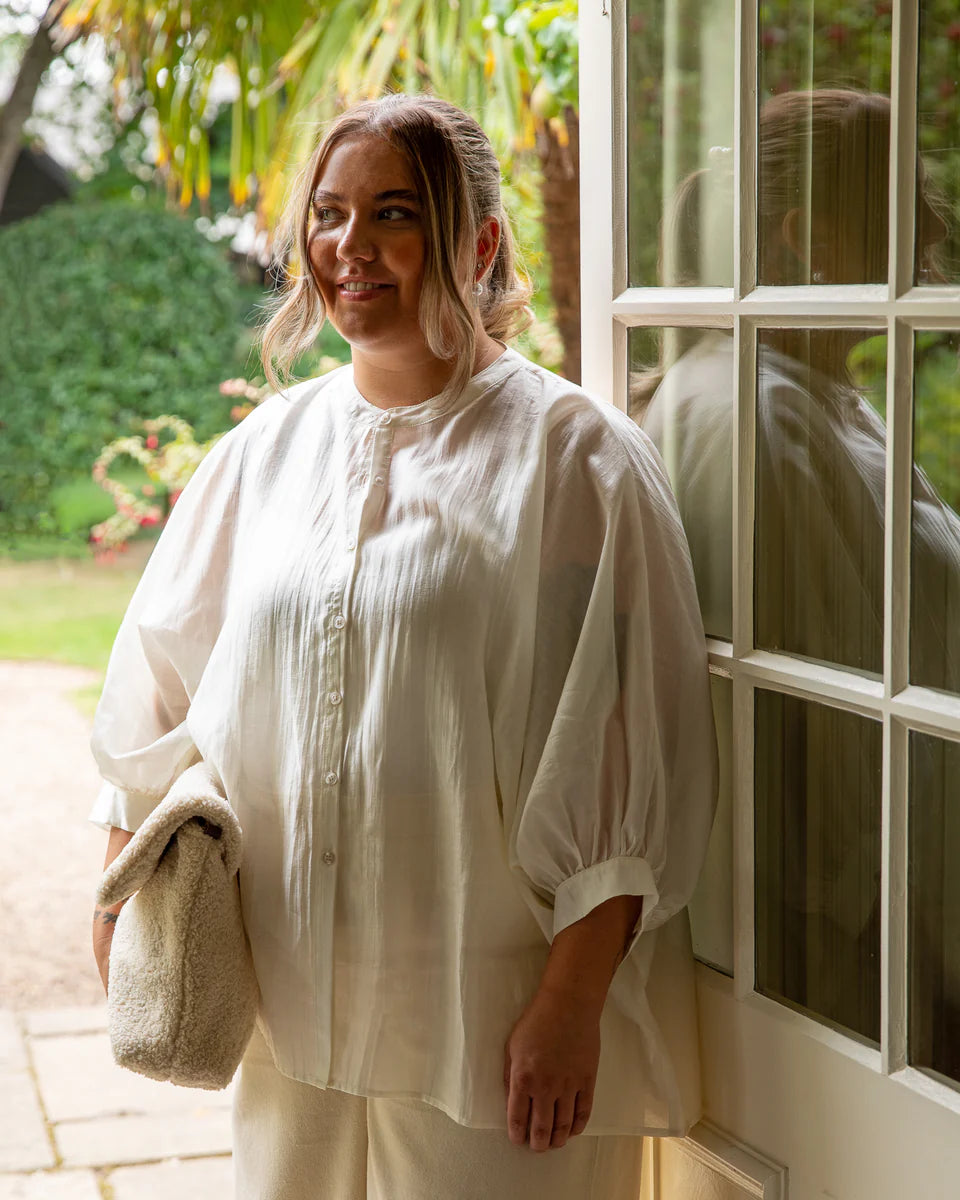 Chalk | Poppy Shirt | Cream