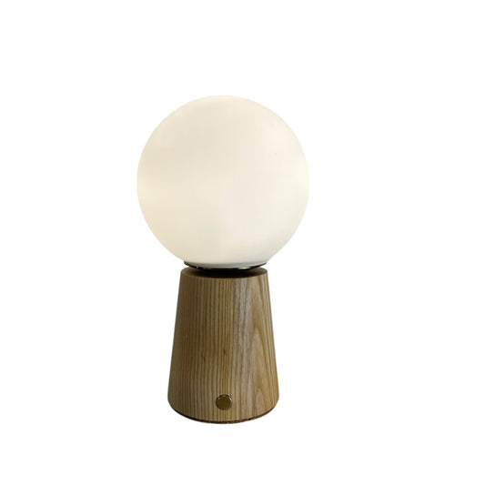 Small Deco Cone Lamp | Beech