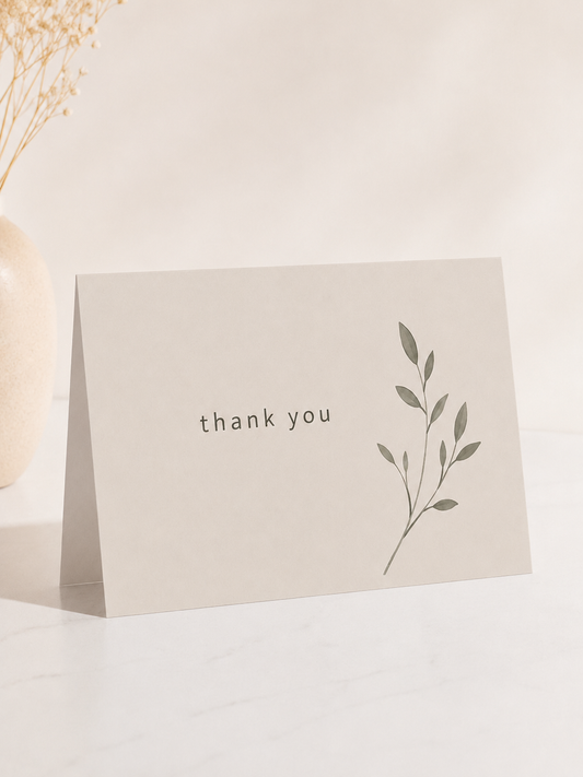 'Thank you' Card
