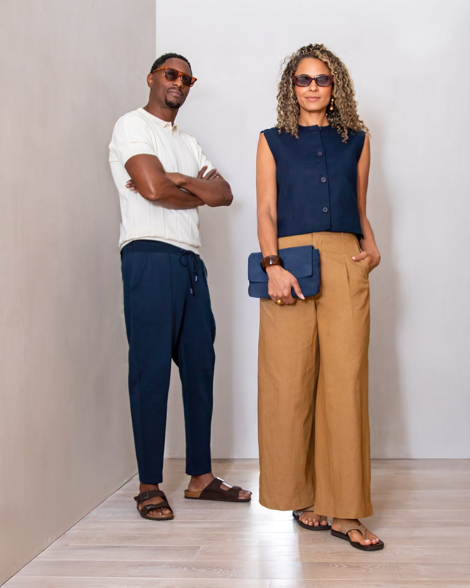 Chalk | Jasmine Trouser | Tan