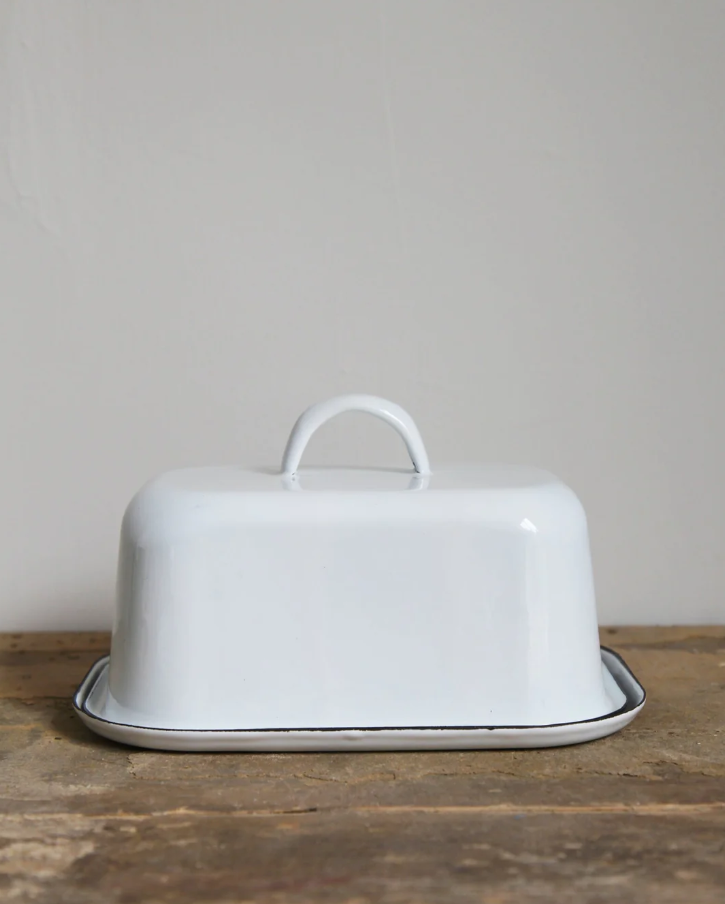Enamel Butter Dish