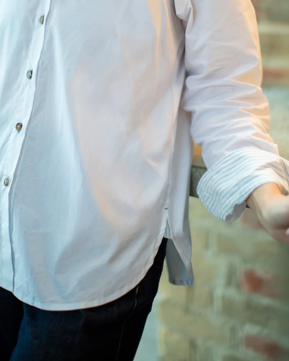 Chalk | Nola Shirt | White