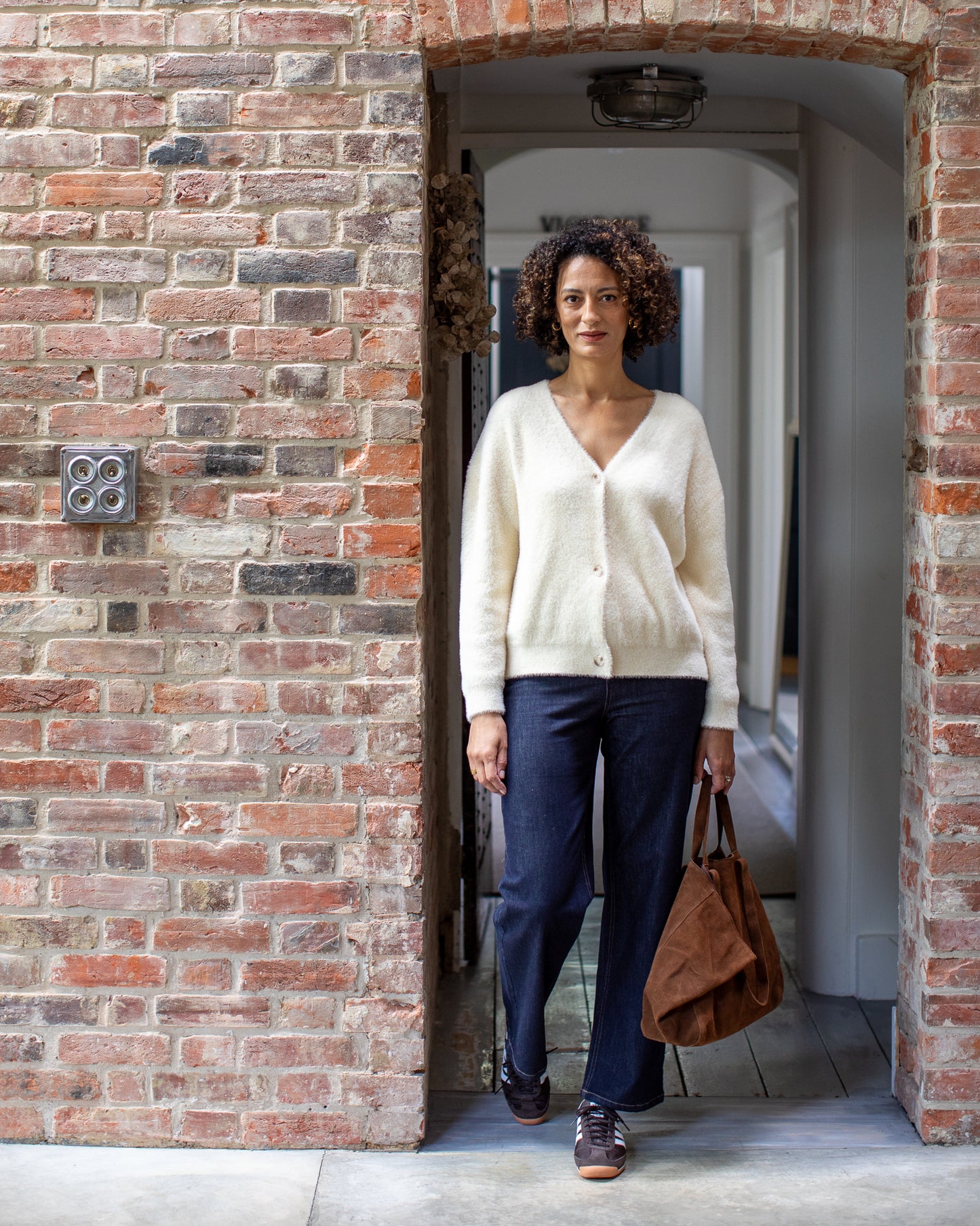 Chalk | Liz Cardigan | Ivory