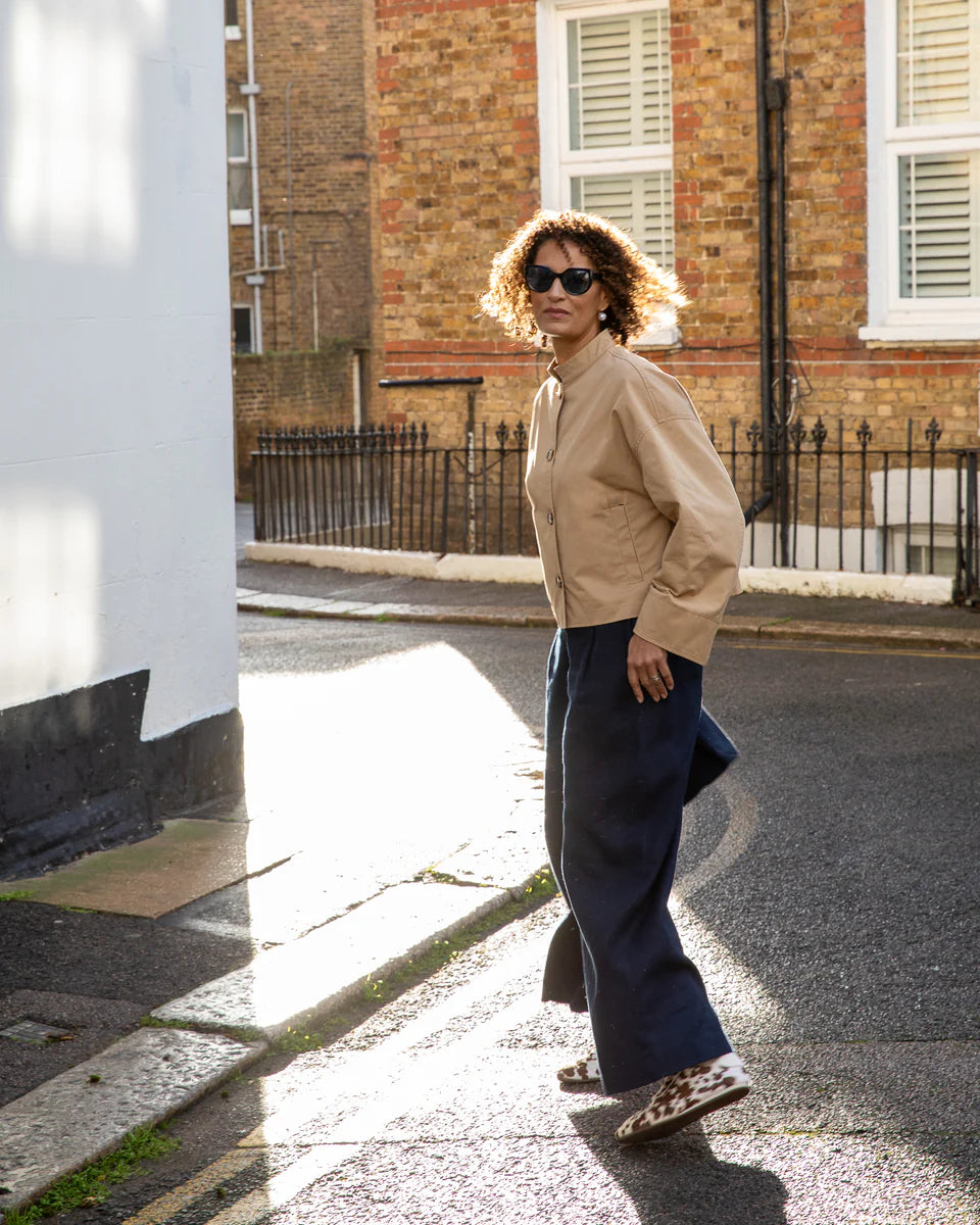 Chalk | Eddie Jacket | Tan