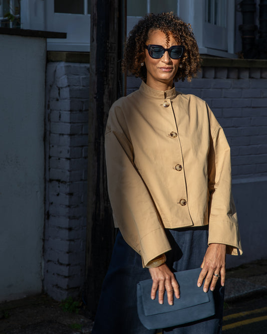 Chalk | Eddie Jacket | Tan