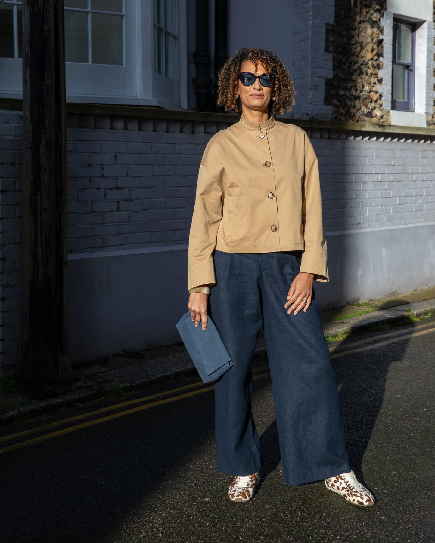 Chalk | Eddie Jacket | Tan