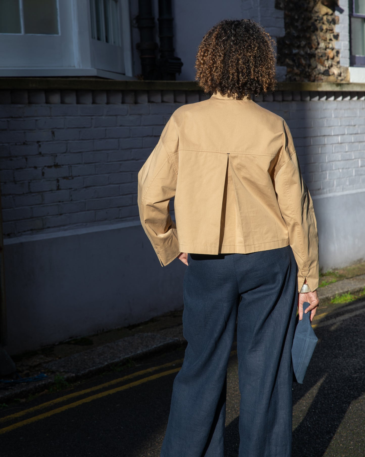 Chalk | Eddie Jacket | Tan