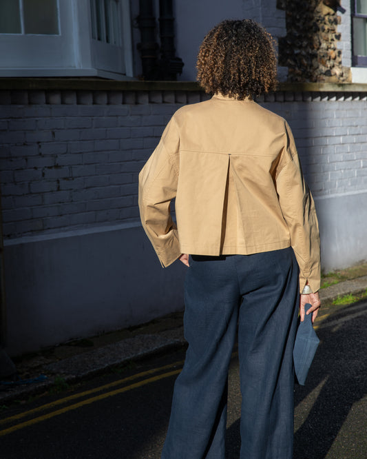 Chalk | Eddie Jacket | Tan