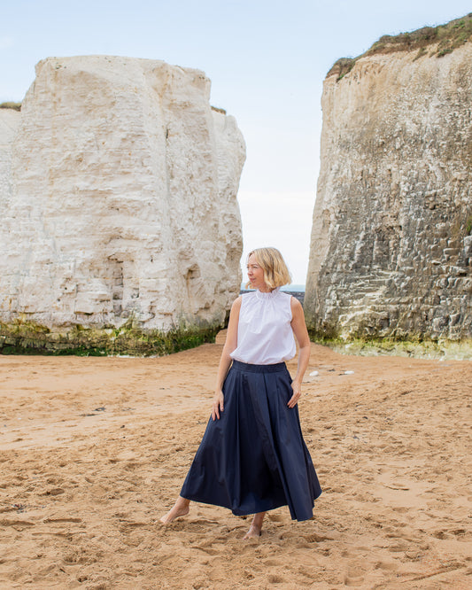 Audrey Skirt | Navy