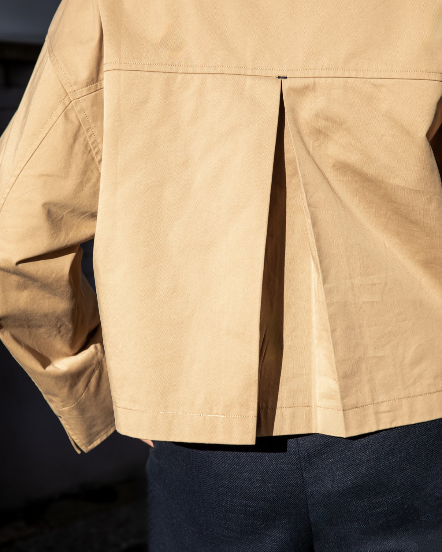 Chalk | Eddie Jacket | Tan