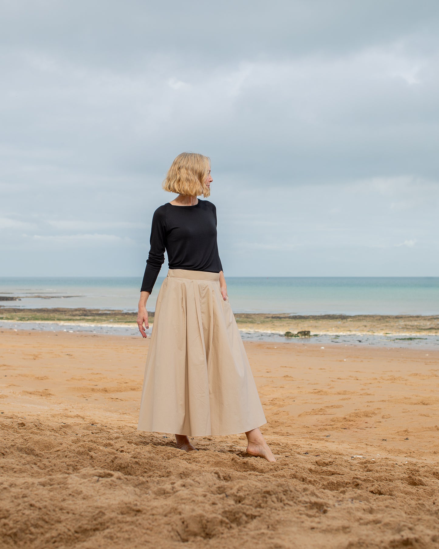 Audrey Skirt | Stone
