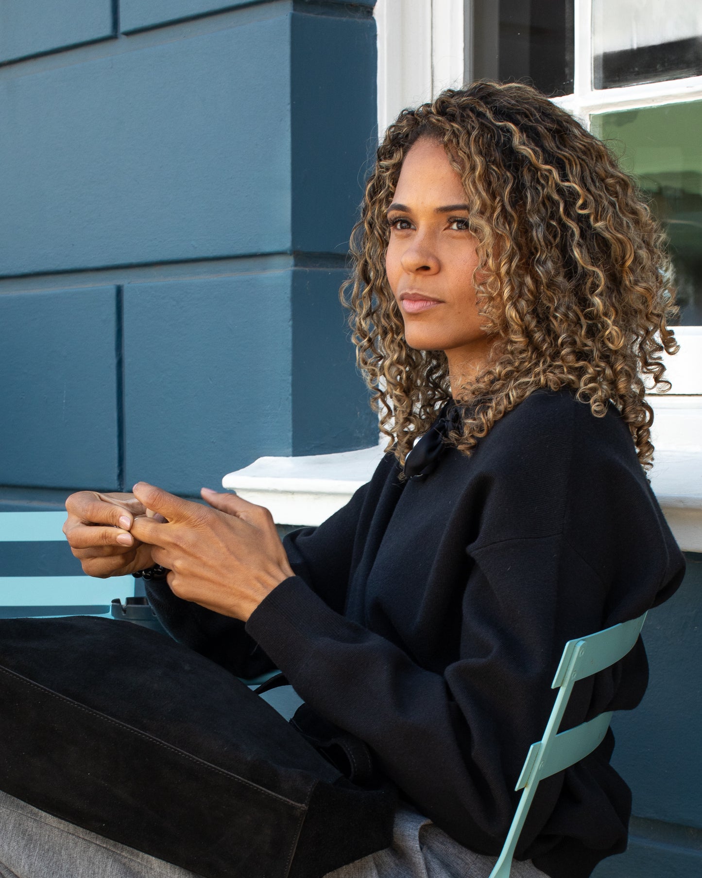 Chalk | Uma Jumper | Black