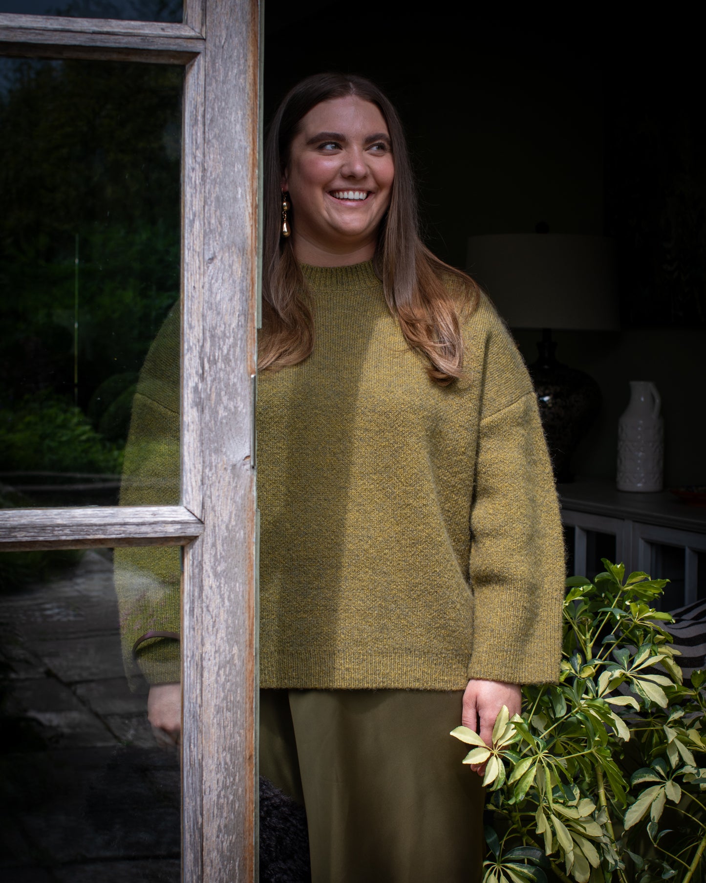 Chalk | Martine Jumper | Pickle Green