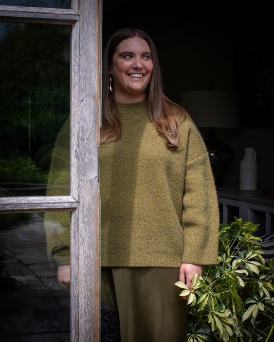 Chalk | Martine Jumper | Pickle Green