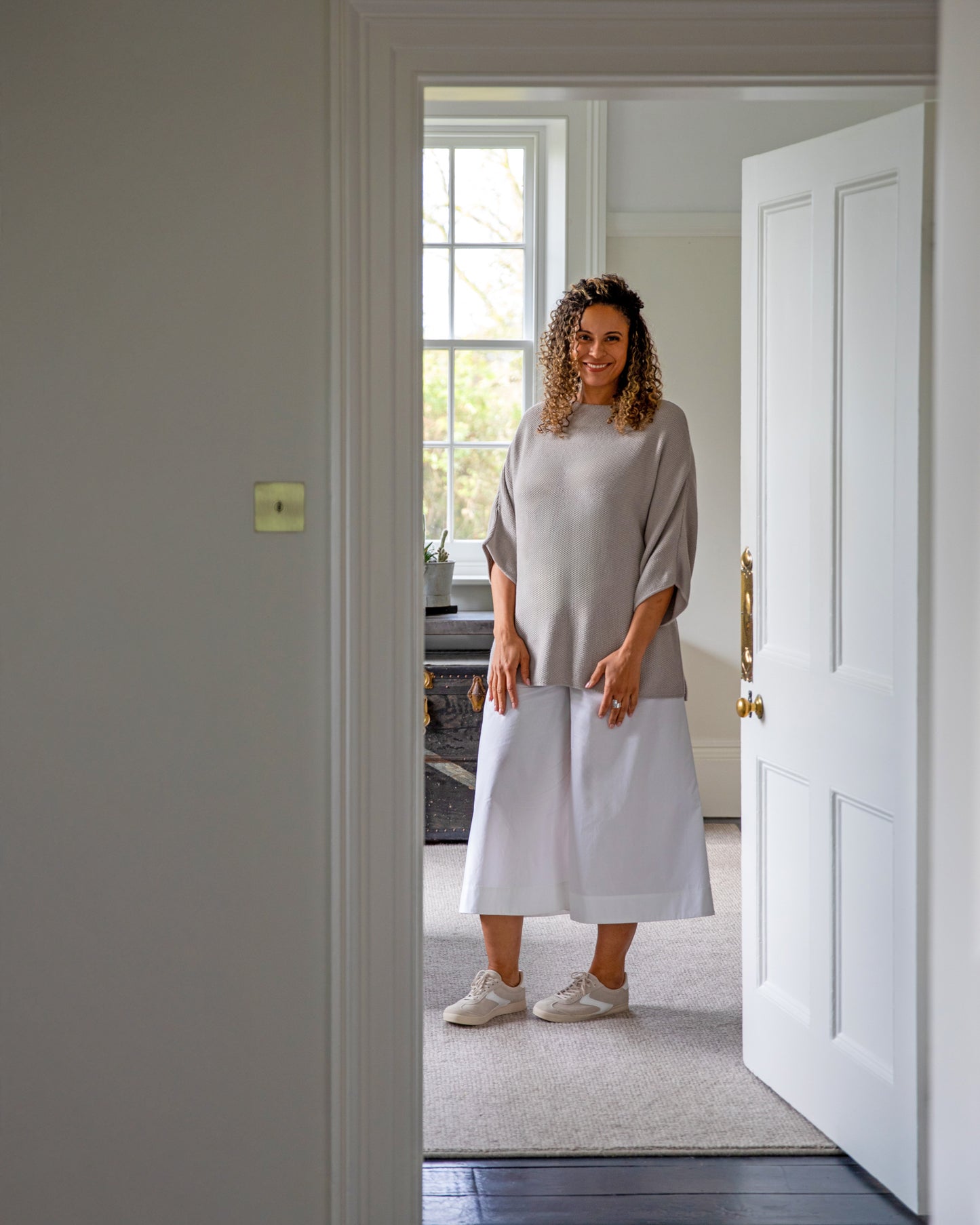 Chalk | Elisa Jumper | Taupe