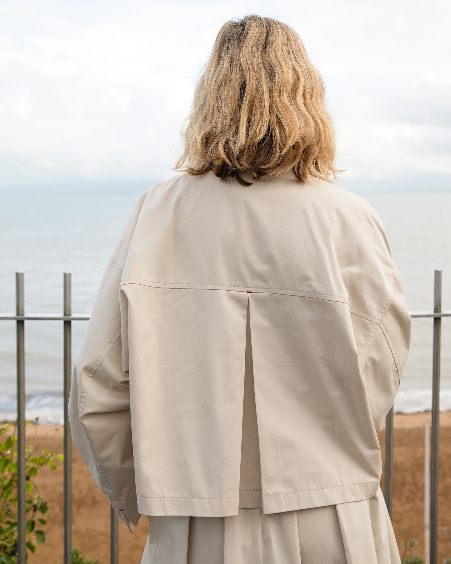 Chalk | Eddie Jacket | Cotton