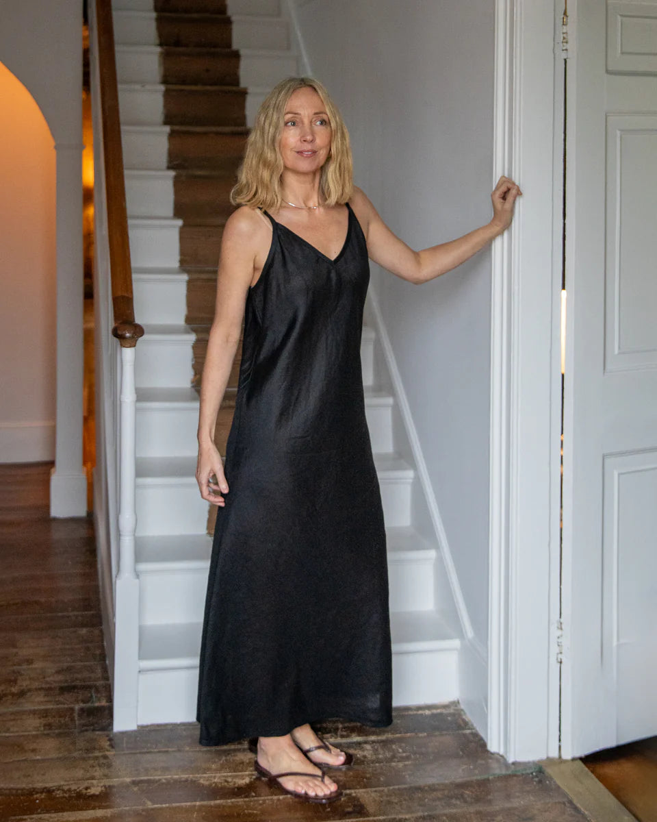 Chalk | Harlow Dress | Black