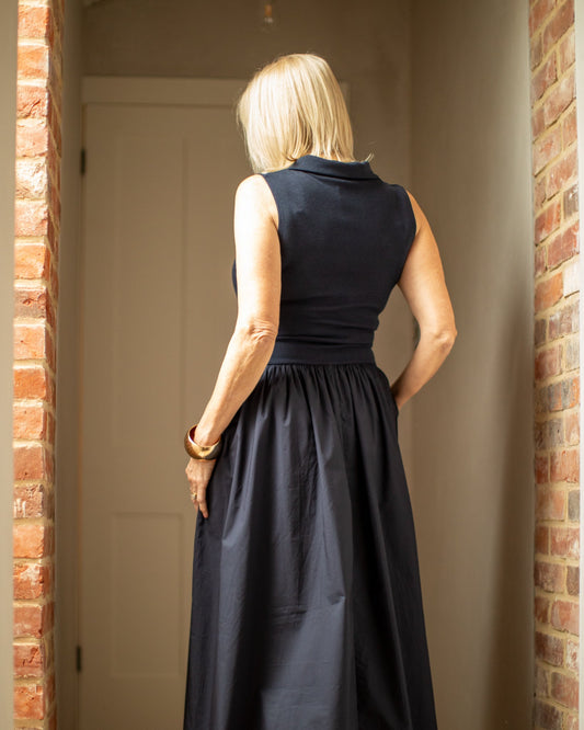 Chalk | Tracey Dress | Navy