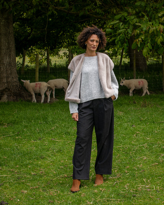 Chalk | Phoebe Jumper | Silver