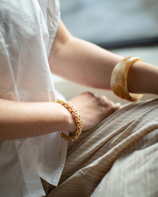 Chalk | Chunky Bangle