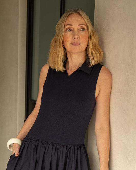 Chalk | Mini Tear Earring | Gold