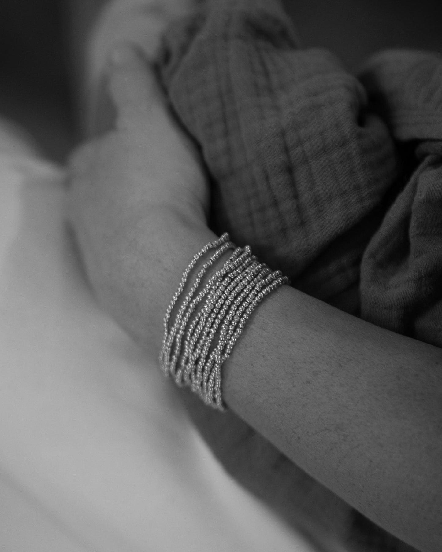 Chalk | Multi Ball Bracelet | Silver