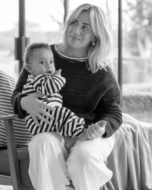 Chalk | Double Hoop Earring | Silver