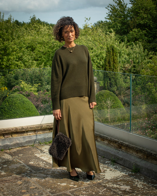 Chalk | Devon Jumper | Forest
