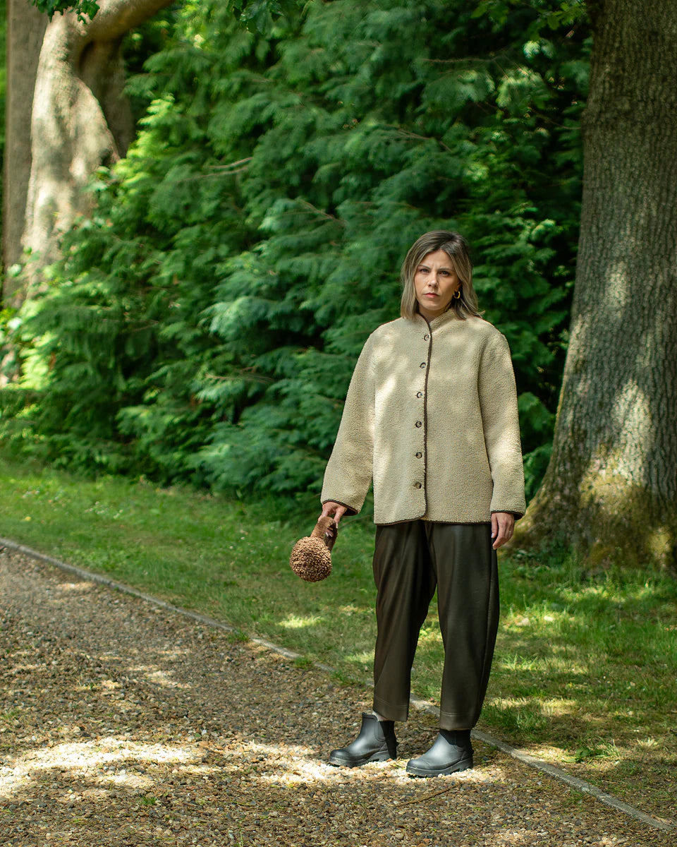 Chalk | Kelly Trouser | Dark Olive