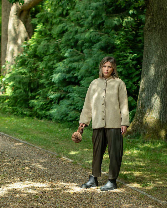 Chalk | Kelly Trouser | Dark Olive