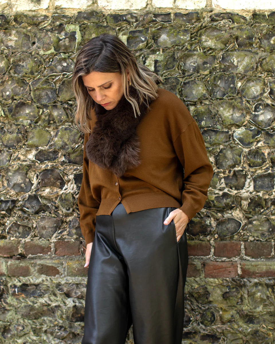 Chalk | Anna Cardigan | Military