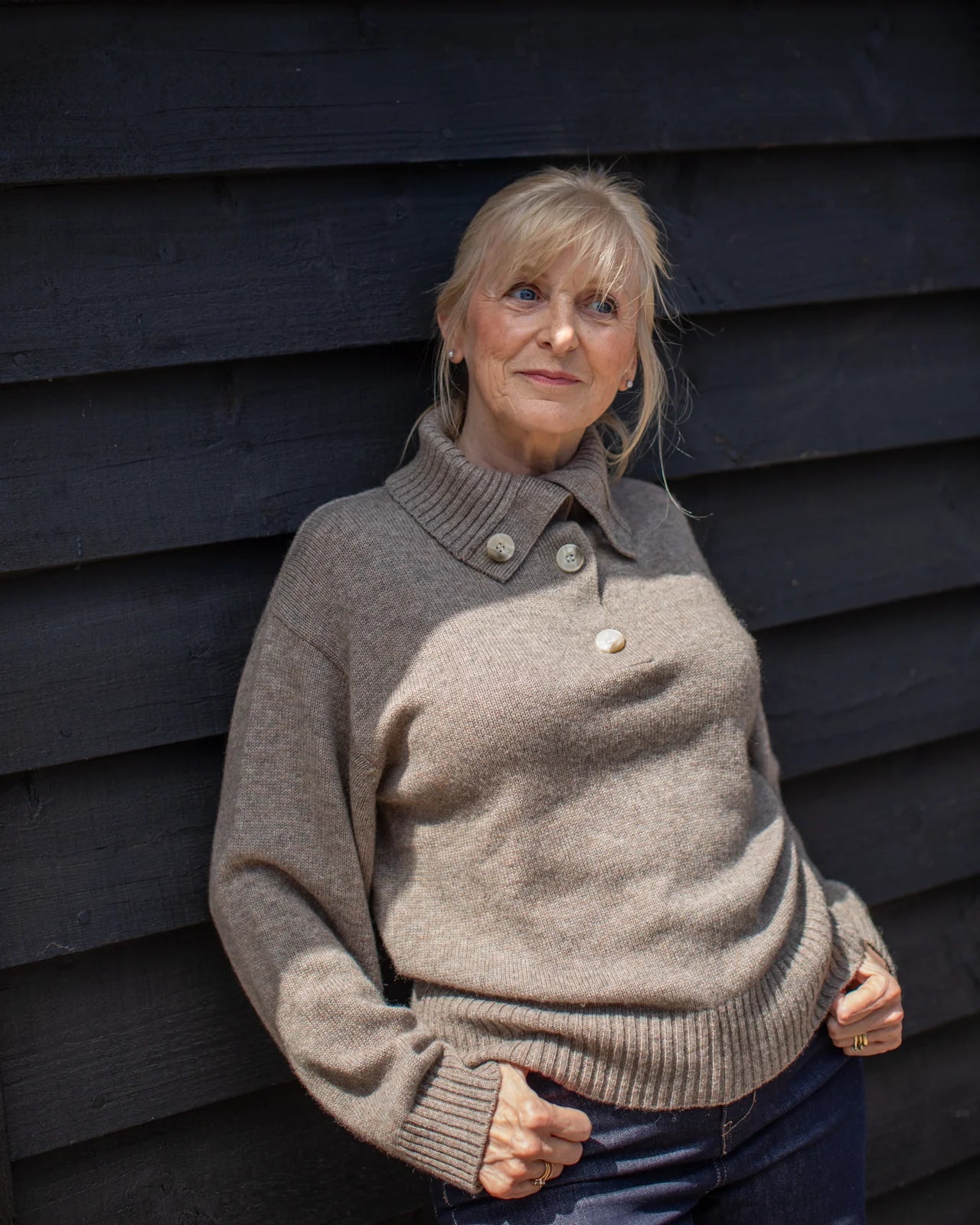 Chalk | Freya Jumper | Greige