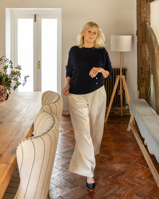 Chalk | Jasmine Trouser | Ivory
