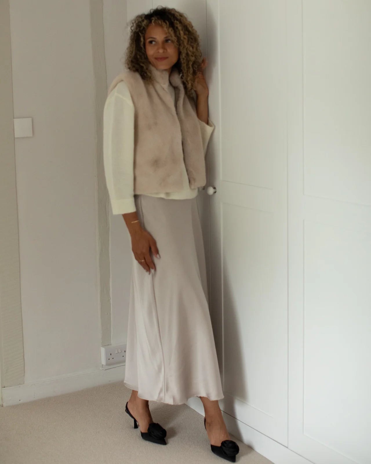 Chalk | Gina Skirt | Glacier