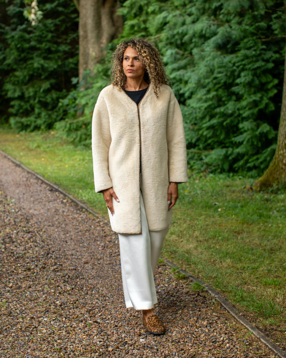 Chalk | Bev Coat | Cream