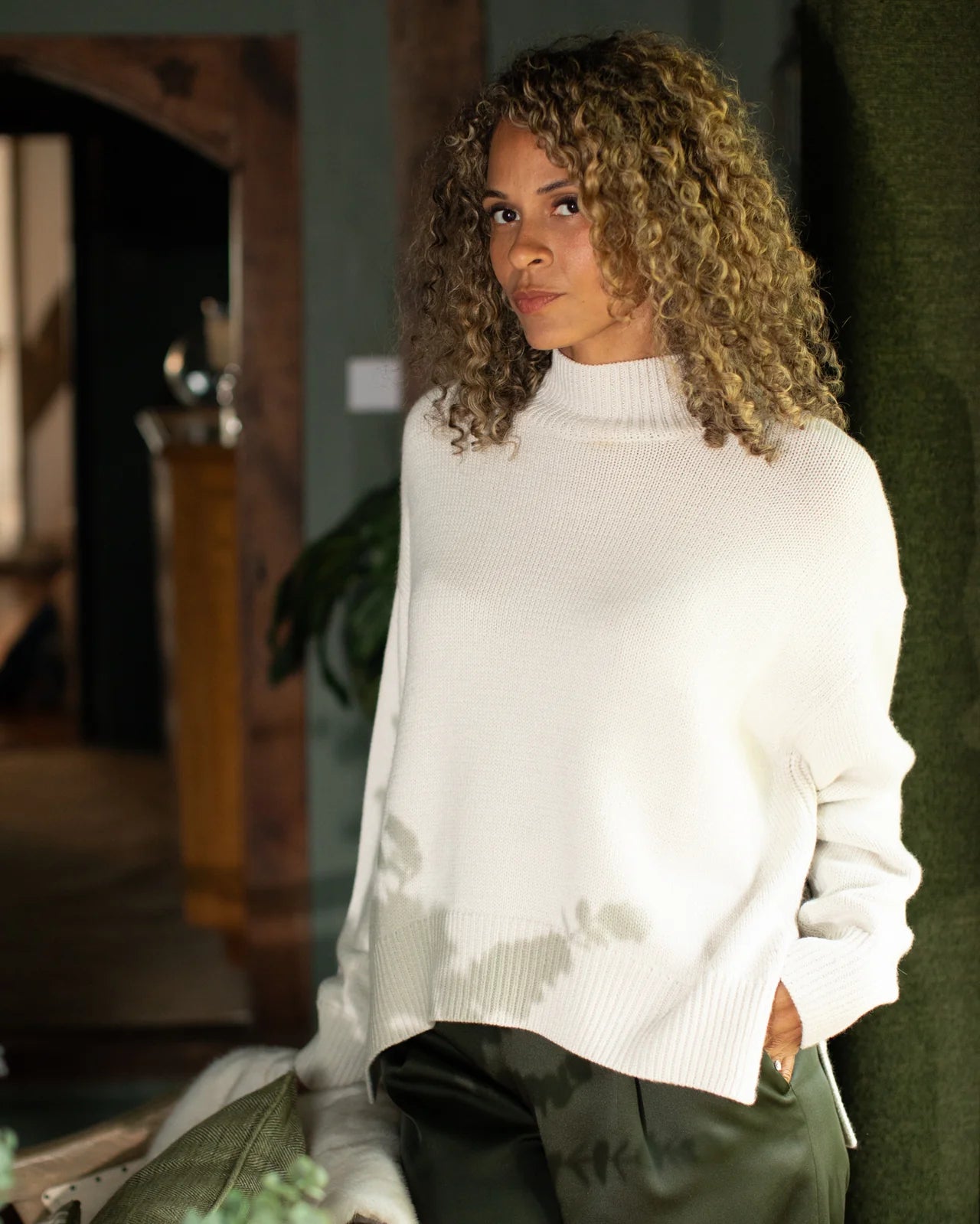Chalk | Harper Jumper | Cream