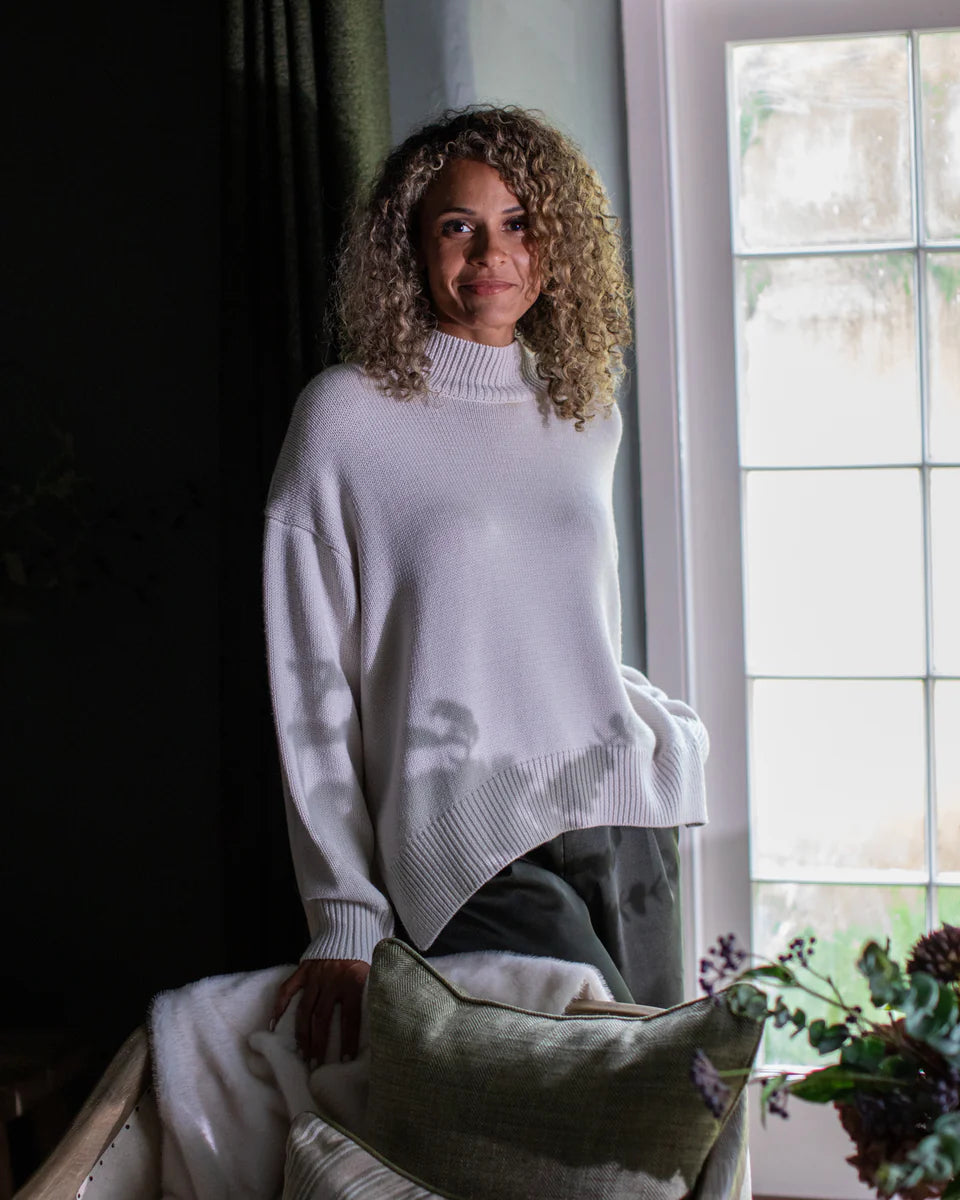 Chalk | Harper Jumper | Cream