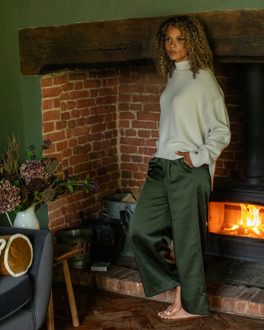 Chalk | Jasmine Trouser | Forest