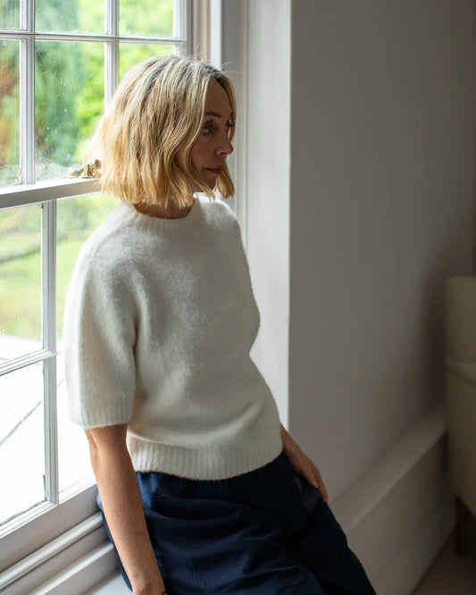 Chalk | Clara Jumper | Ivory
