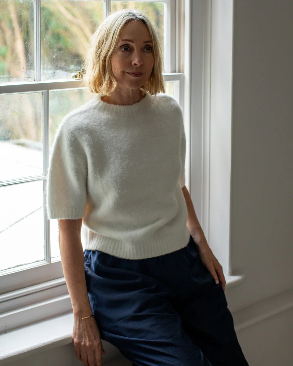 Chalk | Clara Jumper | Ivory